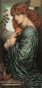 Dante Gabriel Rossetti proserpine oil on canvas